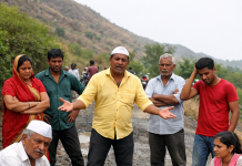 पांगरी–हरगुडे रस्त्याचे निकृष्ट काम; ग्रामस्थांकडून चौकशीची मागणी