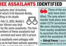 देहू रोड गोळीबारातील पीडितेला नऊ गोळ्या लागल्याचे पोलिसांनी सांगितले