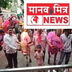 पुरंदर ता.हरगुडे येथे ट्रॅक्टरच्या सजविलेल्या मिरवणुकीत उत्साहात साजरा झाला आखाडी-बेंदूर